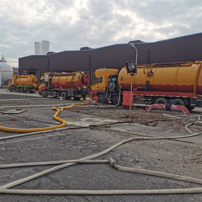 渑池污水池清理