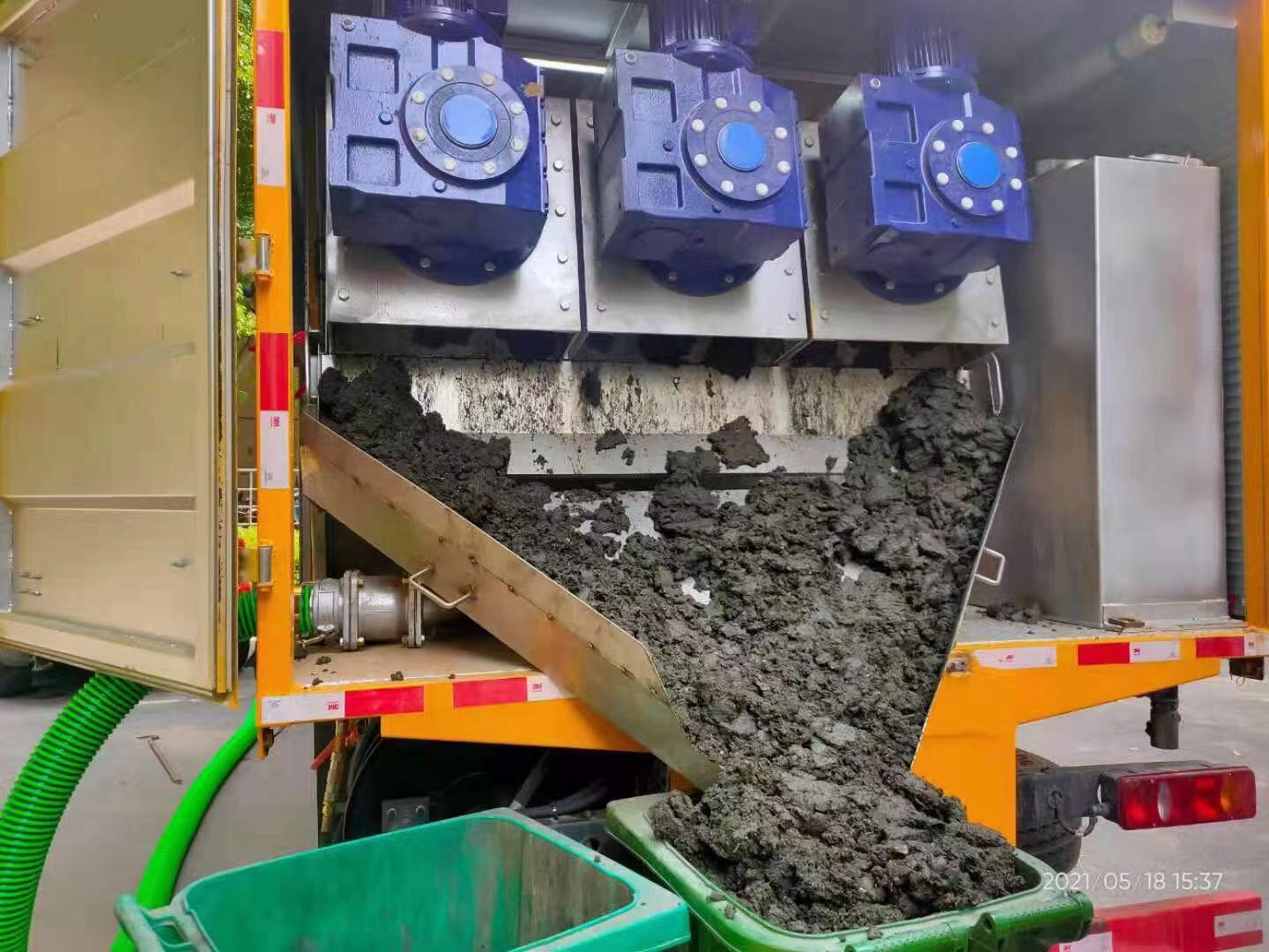 渑池化粪池清掏城市维护站-泥浆净化干湿分离处理